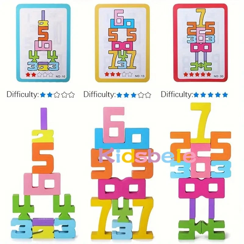 Little Genius Numbers™ – Wooden Learning Blocks