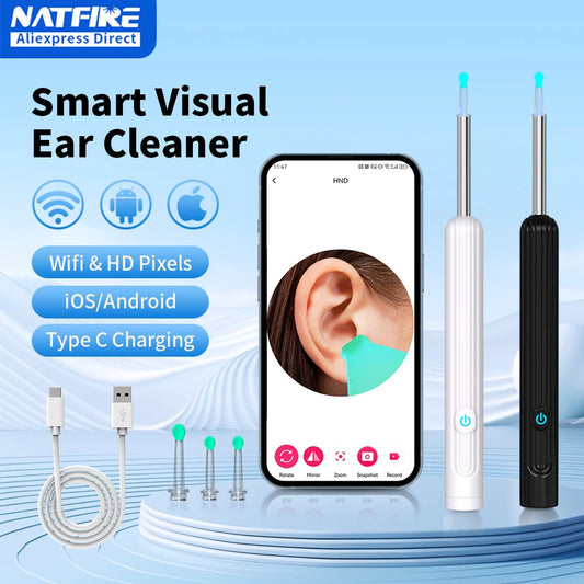 ClearView™ – Wireless Smart Ear Cleaner with HD Camera