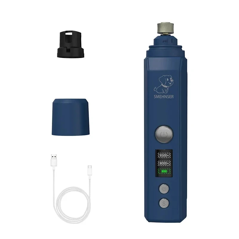 PawPerfect™ – LED Pet Nail Grinder & Trimmer