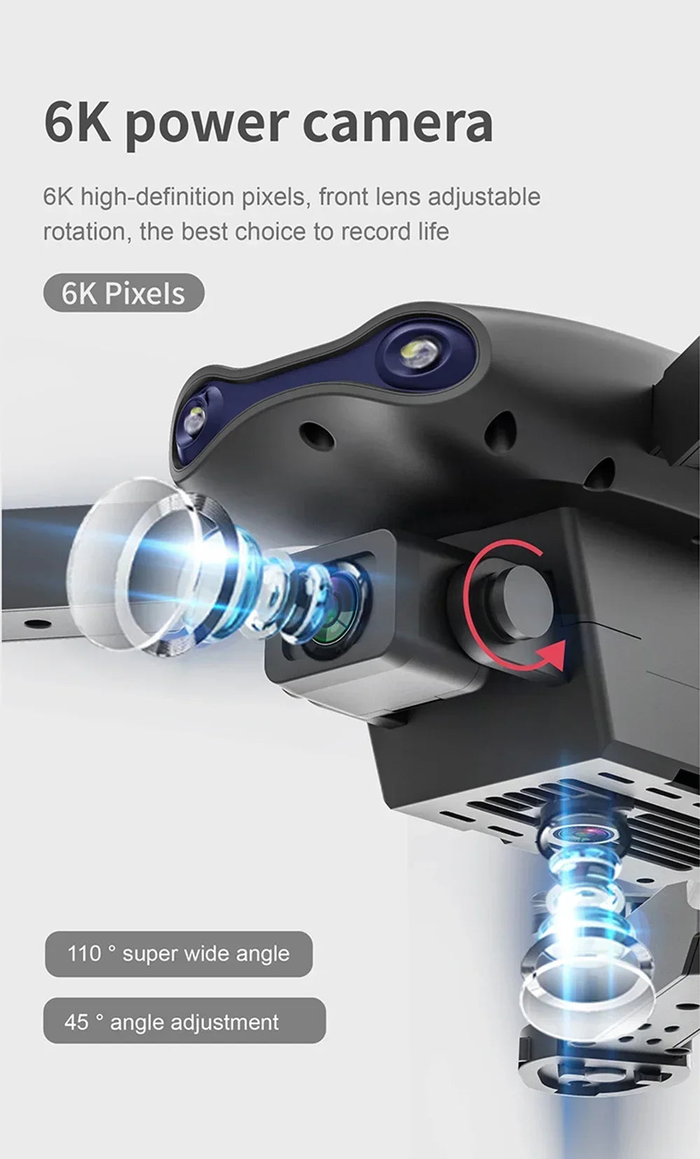 SkyGlide™ E99 – Foldable HD Camera Drone