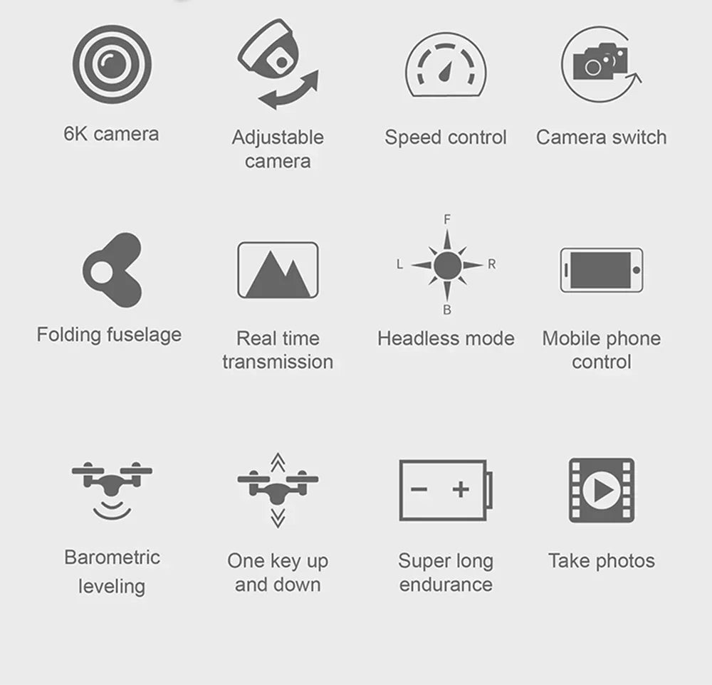 SkyGlide™ E99 – Foldable HD Camera Drone