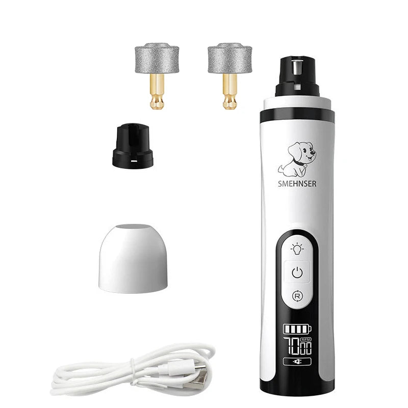 PawPerfect™ – LED Pet Nail Grinder & Trimmer