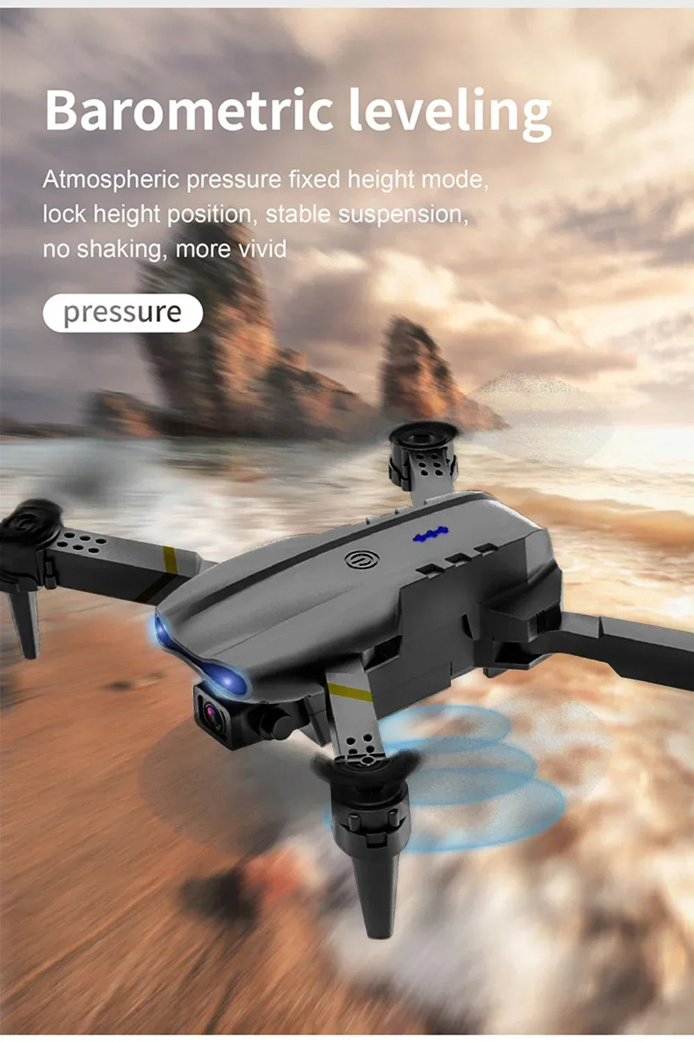 SkyGlide™ E99 – Foldable HD Camera Drone