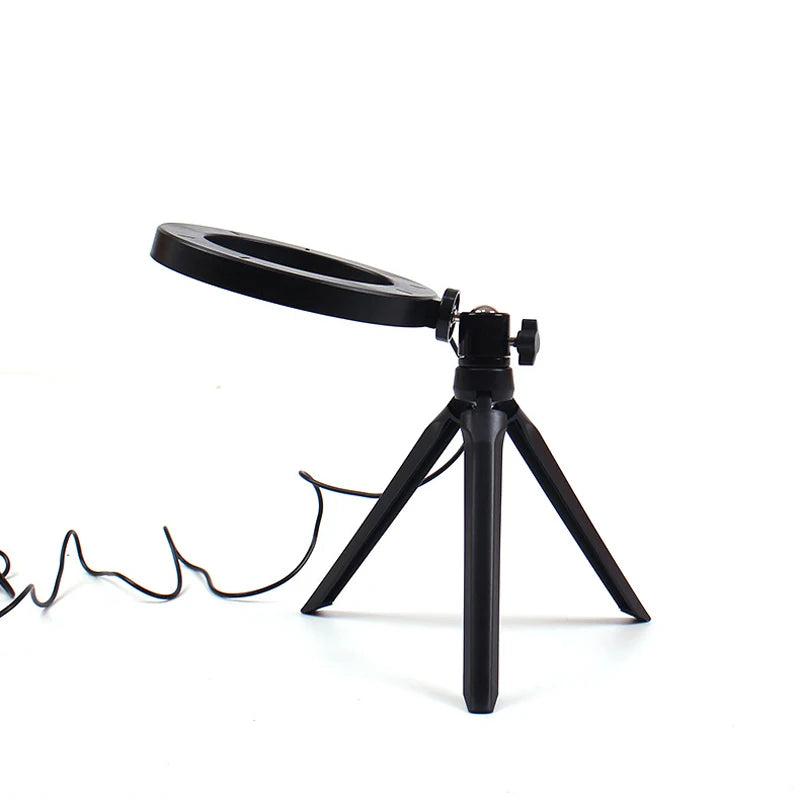 GlowPro™ – LED Selfie Ring Light with Tripod & Phone Holder