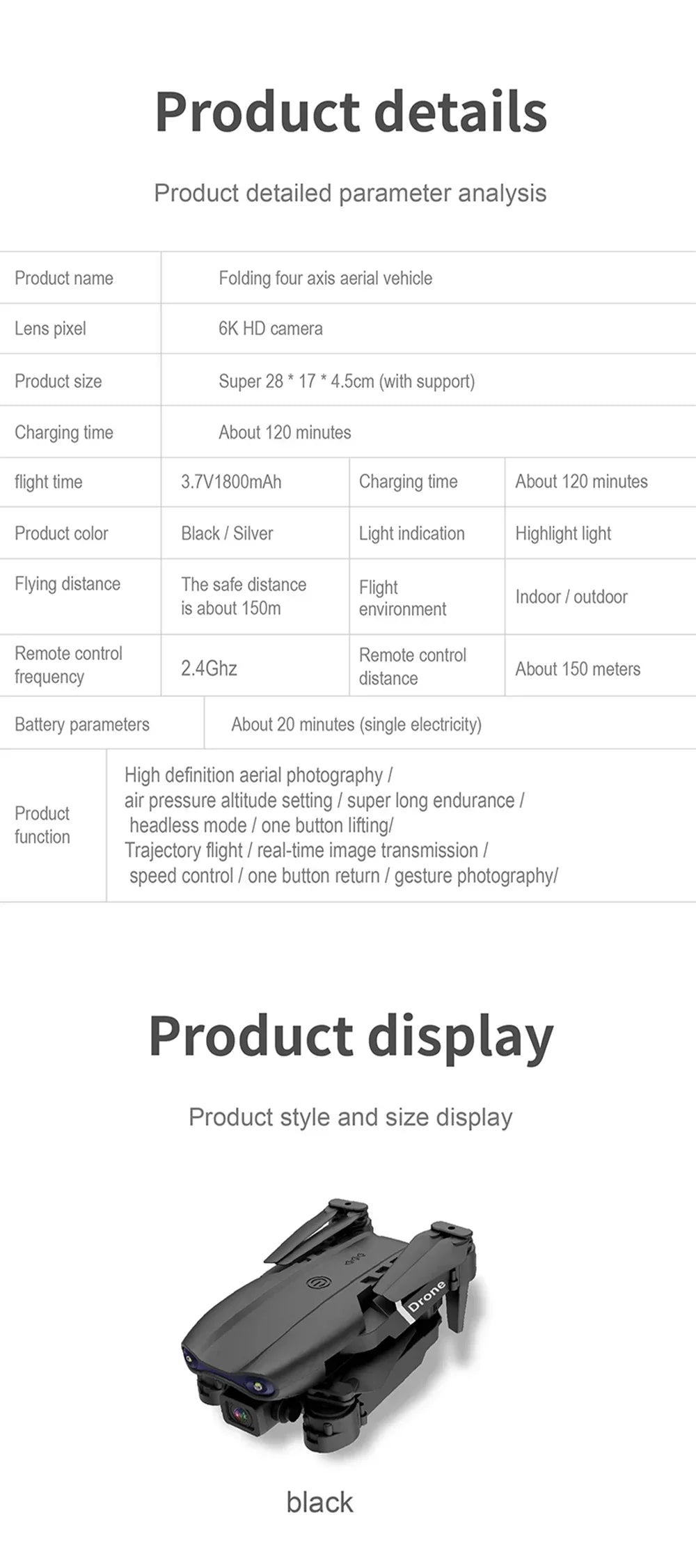 SkyGlide™ E99 – Foldable HD Camera Drone