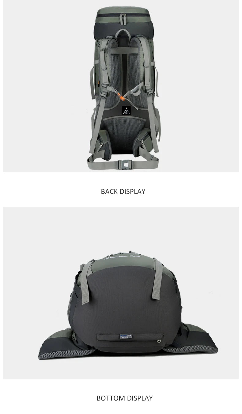 TrailBlazer™ 75L – Ultimate Adventure Hiking Backpack