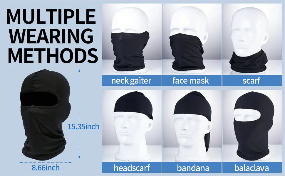 BlizzardGuard™ – Full Face Ski Mask