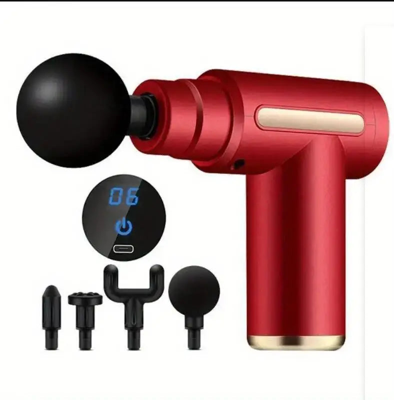 PulseRelief™ – Mini Handheld Massage Gun