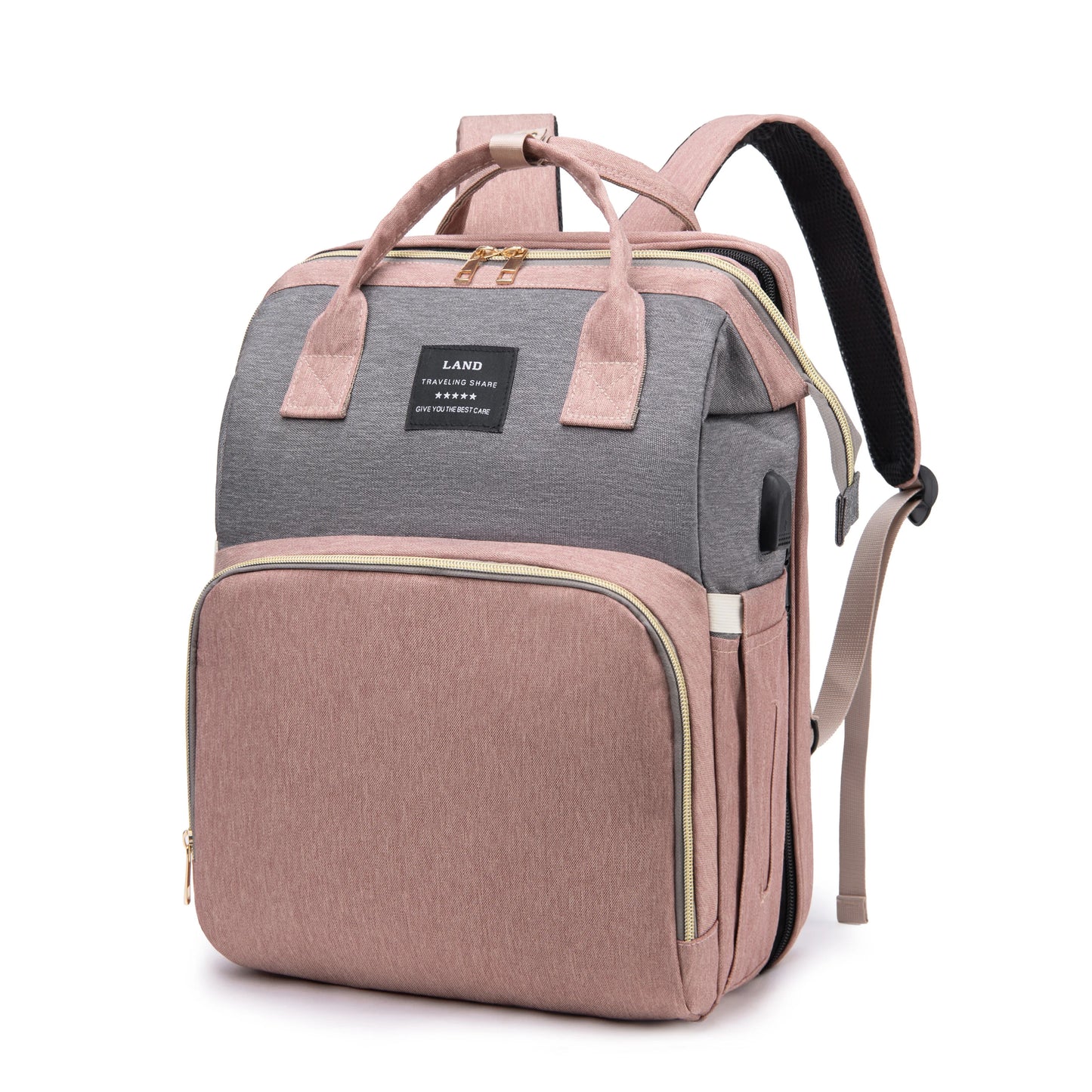 MamiNest⢠Luxe Travel Crib & Diaper Bag