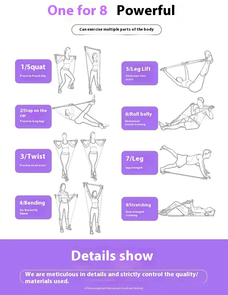 FlexCore™ – Multifunctional Pilates Stick