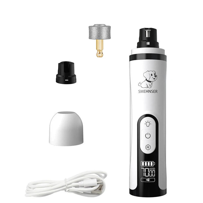 PawPerfect™ – LED Pet Nail Grinder & Trimmer