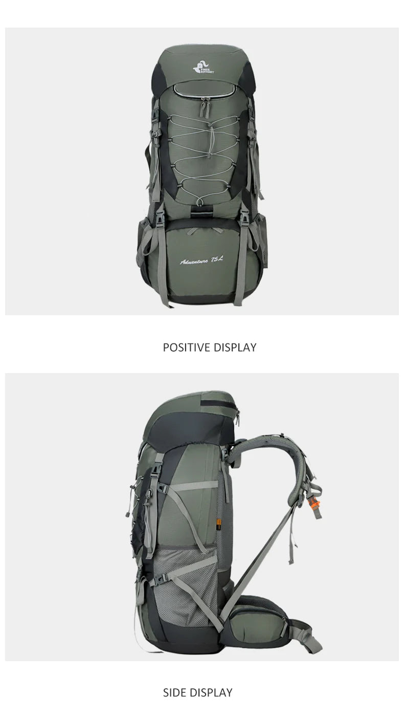 TrailBlazer™ 75L – Ultimate Adventure Hiking Backpack