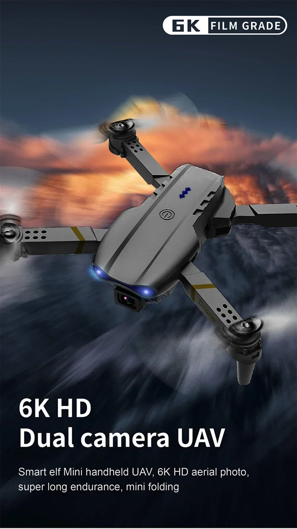 SkyGlide™ E99 – Foldable HD Camera Drone