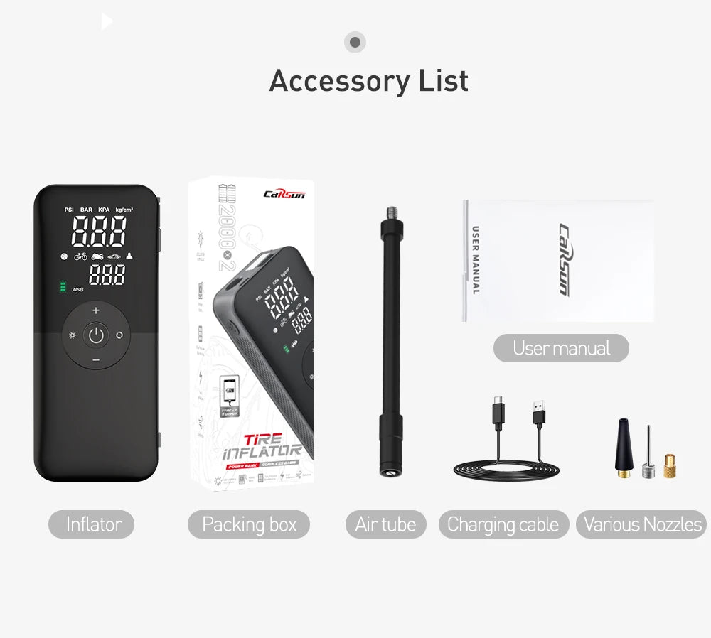 AirVolt™ – Portable Digital Tire Inflator