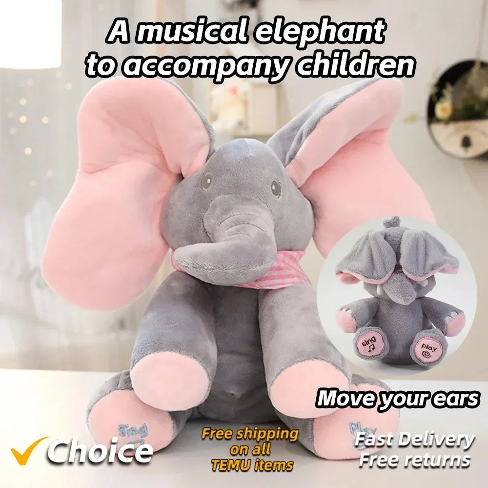 FlappyTunes™ – Singing & Ear-Flapping Plush Elephant