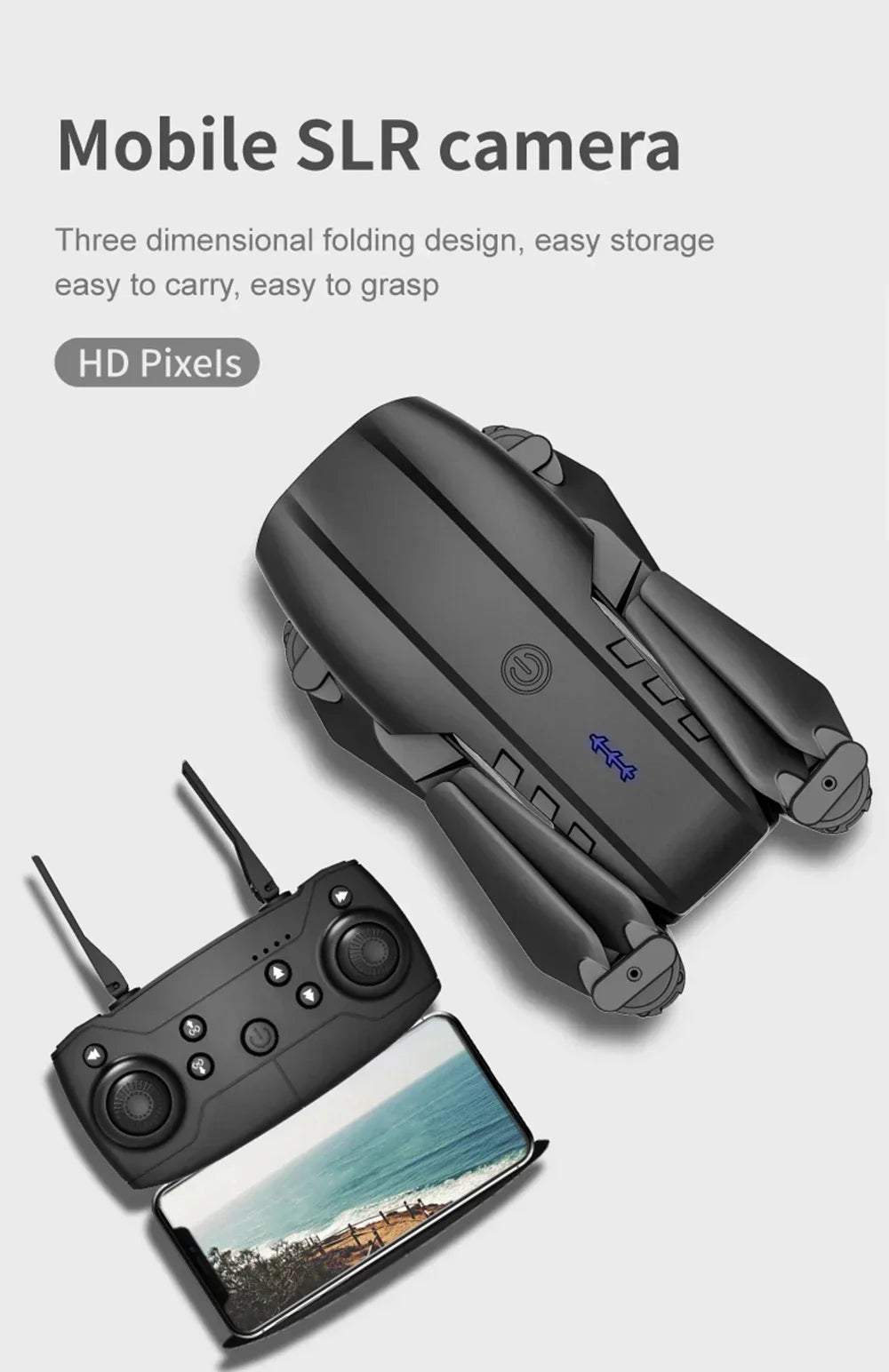 SkyGlide™ E99 – Foldable HD Camera Drone