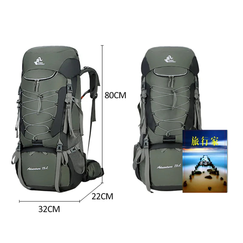 TrailBlazer™ 75L – Ultimate Adventure Hiking Backpack