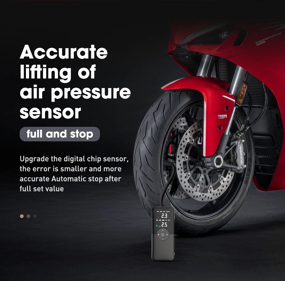 AirVolt™ – Portable Digital Tire Inflator