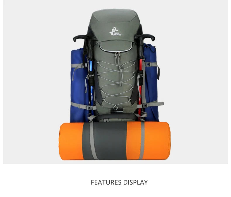 TrailBlazer™ 75L – Ultimate Adventure Hiking Backpack