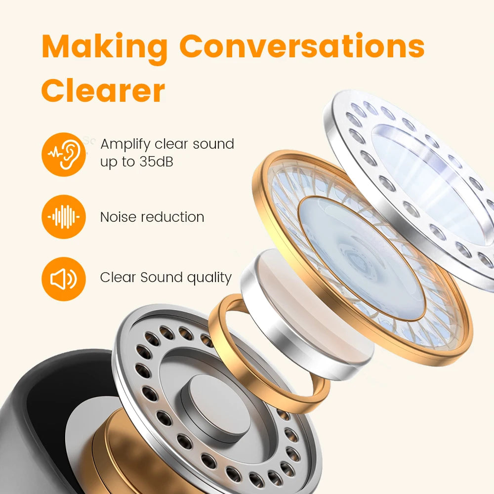 ClearTone™ – Rechargeable Invisible Hearing Aid