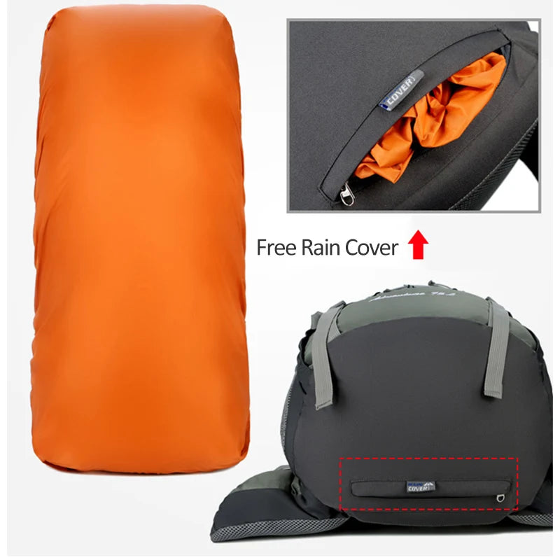TrailBlazer™ 75L – Ultimate Adventure Hiking Backpack