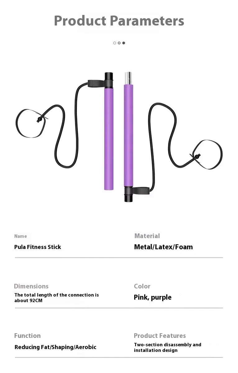 FlexCore™ – Multifunctional Pilates Stick