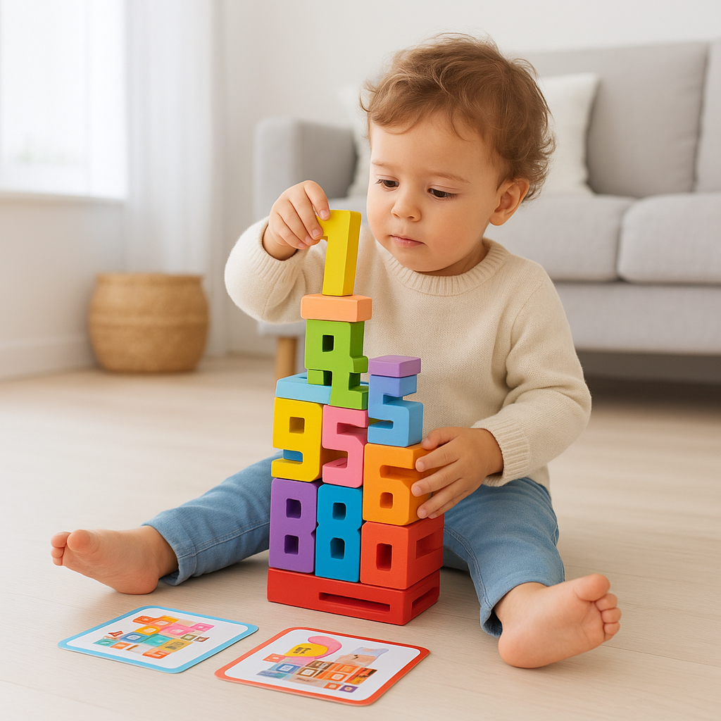 Little Genius Numbers™ – Wooden Learning Blocks