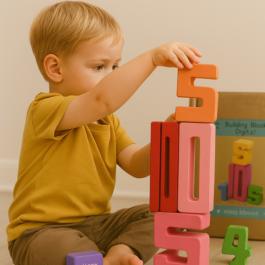 Little Genius Numbers™ – Wooden Learning Blocks