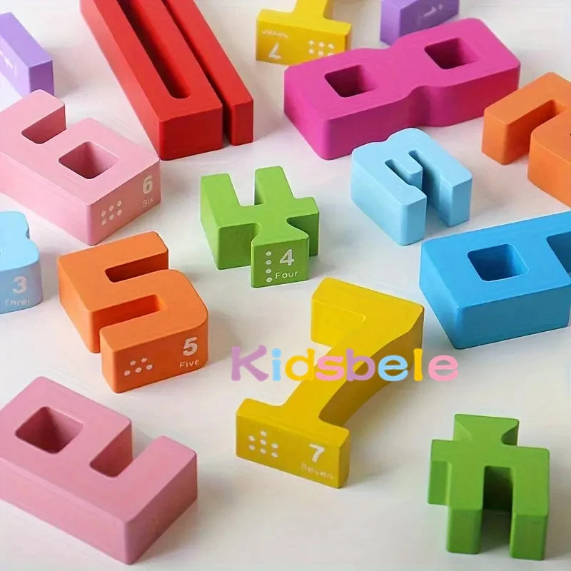 Little Genius Numbers™ – Wooden Learning Blocks