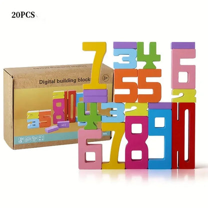 Little Genius Numbers™ – Wooden Learning Blocks