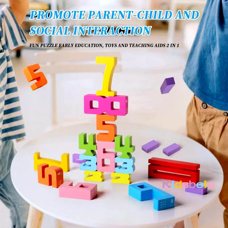 Little Genius Numbers™ – Wooden Learning Blocks